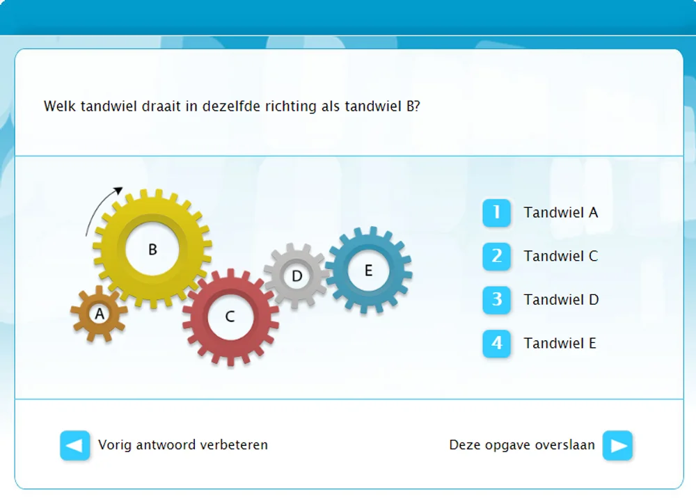 Voorbeeldopgave Test Technisch Inzicht 2
